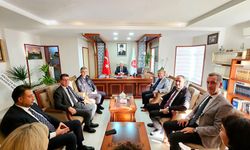 Yeni müftüye ziyaret akını