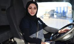‘Kadınsın yapamazsın’ dediler, şimdi tır şoförlüğü yapıyor