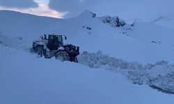 Kar esareti: Kapalı yolların açılması için çalışmalar sürüyor