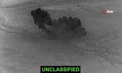 ABD ordusu, Suriye'deki DEAŞ hedeflerine yönelik saldırıların görüntülerini yayınladı