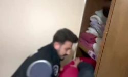 40 yıl hapis cezasıyla aranıyordu, gardıroptan çıktı