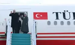 Cumhurbaşkanı Erdoğan, Türkmenistan'a gitti