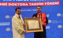 Bakan Kurum'a Selçuk Üniversitesi'nden fahri doktora