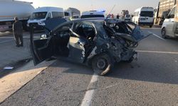 Üç araçlı zincirleme kaza: 1 yaralı