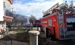 Yangın panik yarattı