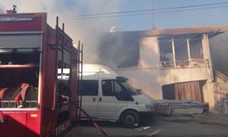 Silifke’de yürek yakan yangın