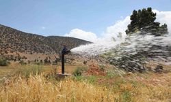 Modern tesisler ile vahşi sulama ve kayıpların önüne geçiliyor