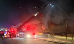 Gaziantep’te ambalaj fabrikasında yangın!