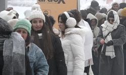 Uludağ’a yoğun kar yağdı, pistler doldu taştı