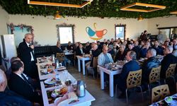 Emeklilerle buluşan Kocagöz’den sosyal sorumluluk vurgusu
