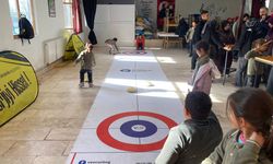 Curling etkinliği düzenlendi