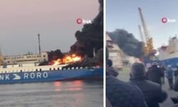 TIR taşımacılığı yapan Türk gemisi Odesa’da vuruldu