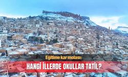 Eğitime kar molası: Hangi illerde okullar tatil?