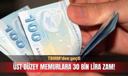TBMM'den geçti! Üst düzey memurlara 30 bin lira zam!