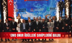 EMO onur ödülleri sahiplerini buldu