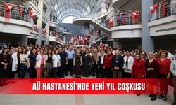 AÜ Hastanesi’nde yeni yıl coşkusu