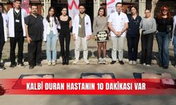 Kalbi duran hastanın 10 dakikası var