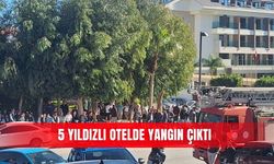 5 yıldızlı otelde yangın çıktı