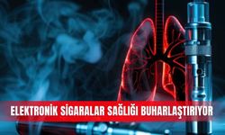 Elektronik sigaralar sağlığı buharlaştırıyor