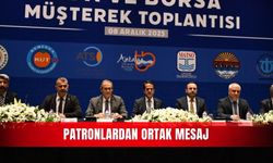 Patronlardan ortak mesaj
