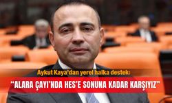 Aykut Kaya’dan yerel halka destek: “Alara Çayı’nda HES’e sonuna kadar karşıyız”