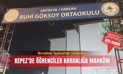 İki velinin ‘işgüzarlığı’ yüzünden..  Kepez’de öğrenciler karanlığa mahkûm!