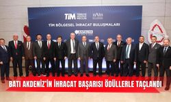 Batı Akdeniz’in ihracat başarısı ödüllerle taçlandı