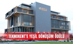 Teknokent’e yeşil dönüşüm ödülü