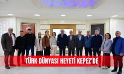 Türk Dünyası heyeti Kepez’de