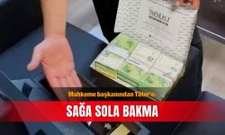 Mahkeme başkanından Tüter’e: Sağa sola bakma