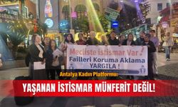 Antalya Kadın Platformu: Yaşanan istismar münferit değil!