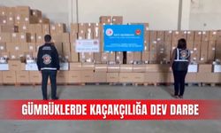 Gümrüklerde kaçakçılığa dev darbe