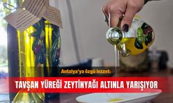 Antalya’ya özgü lezzet: Tavşan yüreği zeytinyağı altınla yarışıyor