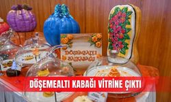 Döşemealtı kabağı vitrine çıktı