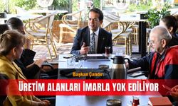 Başkan Çandır: Üretim alanları imarla yok ediliyor