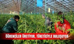 Öğrenciler üretiyor, tüketiciyle buluşuyor