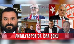 Antalyaspor’da icra şoku