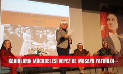 Kadınların mücadelesi Kepez'de masaya yatırıldı