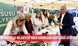 Muratpaşa Belediyesi'nden kadınlara kapı süsü atölyesi