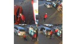 LPG pompası takılıyken hareket eden araca pompacı son anda müdahale etti