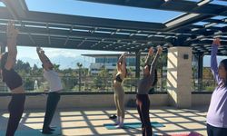 Millet Bahçesi’nde yoga etkinliği