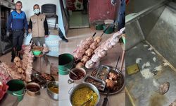 Zabıta ekiplerinin ‘Leş kokusu var’ dediği dönercide mide bulandıran görüntü