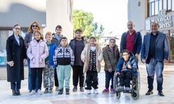 Özel öğrencilerden belediyeye ziyaret