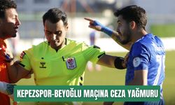 PFDK’dan Kepezspor-Beyoğlu maçına ceza yağmuru