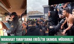 Manavgat taraftarına Ereğli deplasmanında skandal müdahale!