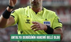 Alanyaspor-Antalyaspor derbisinin hakemi belli oldu
