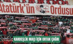 Kardeşlik maçı için ortak çağrı