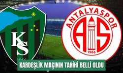 Kocaelispor-Antalyaspor maçının tarihi belli oldu