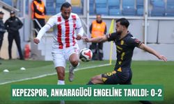Kepezspor, Ankaragücü engeline takıldı: 0-2