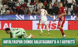 Antalyaspor evinde Galatasaray’a 4-1 kaybetti